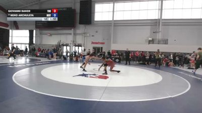 150 lbs Cons. Rd Of 16 - Giovanni Baker, Tiger Wrestling Club vs Neko Archuleta, Midwest RTC