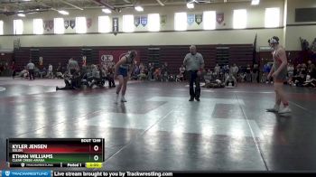 182 lbs 17th Place Match - Ethan Williams, Clear Creek-Amana vs Kyler Jensen, Solon