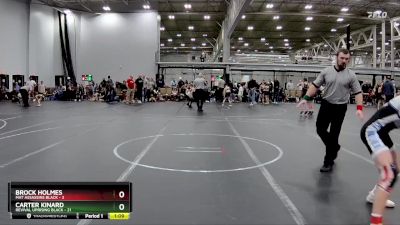 120 lbs Round 1 (4 Team) - Carter Kinard, Revival Uprising Black vs Brock Holmes, Mat Assassins Black