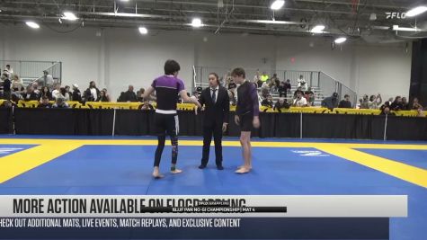 Gavin Luis Gaspar vs Mathew Francist Bitondo 2026 Pan IBJJF Jiu-Jitsu No-Gi Championship