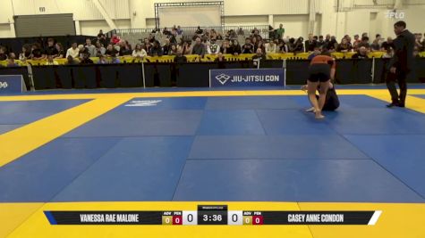Casey Anne Condon vs Vanessa Rae Malone 2025 World IBJJF Jiu-Jitsu No-Gi Championship
