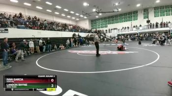 113 lbs Champ. Round 2 - Ivan Garcia, Rawlins vs Landon Rhyne, Wind River