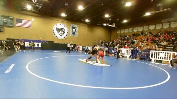 130 lbs Cons. Round 3 - Evelin Salvador, Channel Islands vs Estelita Hernandez, Nipomo