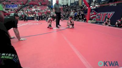 55 lbs 5th Place - Gunnar Ratcliff, F-5 Grappling vs Chance Wilder, Blue Knights