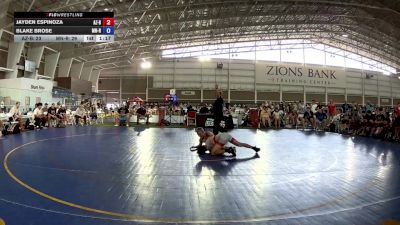 113 lbs Jayden Espinoza, Arizona Blue vs Blake Brose, Minnesota Red