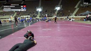 131 lbs Round 3 (8 Team) - Celia Ross, Mount Olive vs Marielle Hirkala, Randolph