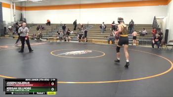 J-14 lbs Round 5 - Keegan Gillmore, Big Game Wrestling Club vs Joseph Majerus, Hawkeye Wrestling Academy