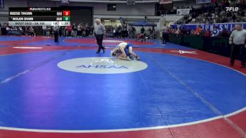 5A 150 lbs Quarterfinal - Nolen Dunn, Arab vs Reese Thorn, Beauregard HS