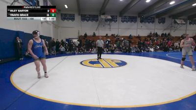 169 lbs Champ. Round 3 - Travis Grace, Gilroy vs Riley Barton, Saint Francis