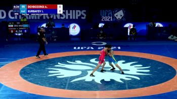 55 kg Semifinal - Amirreza Mohammadreza Dehbozorgi, IRI vs Iskhar Kurbayev, KAZ