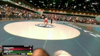 113 lbs Champ. Round 2 - Ethan Boyd, Claremore vs Chris Buck, Desert Vista