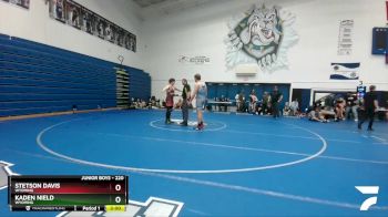 220 lbs Semifinal - Stetson Davis, Wyoming vs Kaden Nield, Wyoming