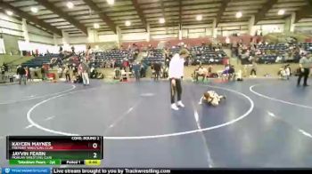 46 lbs Cons. Round 2 - Kaycen Maynes, Fremont Wrestling Club vs Jayvin Fearn, Morgan Wrestling Club