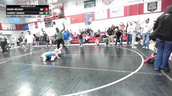 105 lbs Rr Rnd 2 - Wade Nelson, Gravette Wrestling Club vs Landry Kindle, Hornet Wrestling Club