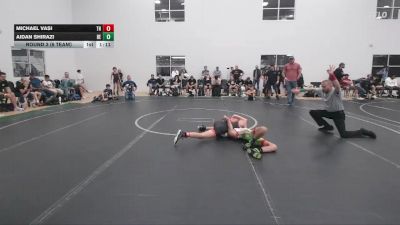 84 lbs Round 3 (6 Team) - Aidan Shirazi, Brawler Elite vs Michael Vasi, Taylor Hammers