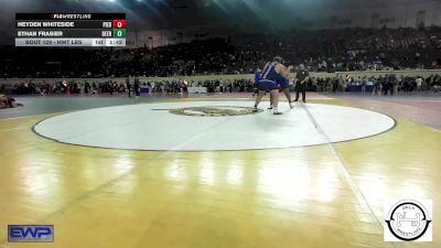 Round Of 32 - Heyden Whiteside, Piedmont vs Ethan Frasier, Deer Creek Wrestling