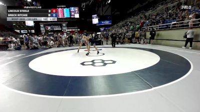 144 lbs Cons. Rd Of 64 - Lincoln Steele, ID vs Breck Ritchie, WI