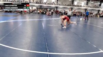 Silver 149 lbs Cons. Round 4 - Logan Lagerman, St. Cloud State vs Kale Leymaster, Coe