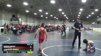 75 lbs Cons. Round 2 - Chandler Simerly, TK WC vs Rowan Devoy, Grosse Ile WC