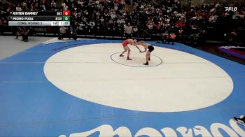 4A 138 lbs Cons. Round 3 - Kixten Barney, Uintah vs Pedro Puga, Mountain Crest