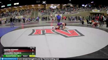 113 lbs Cons. Round 3 - Leonardo Pacheco, Marshfield High School vs Austin Stewart, Dallas Mat Club