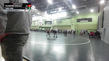 150 lbs Champ. Round 1 - Gael Luna, FRANKLIN vs Oluwafemi Okeloala, Cleveland