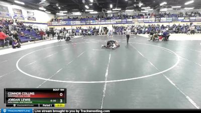197 lbs Cons. Round 3 - Connor Collins, Wisconsin-Eau Claire vs Jordan Lewis, Wisconsin-Whitewater