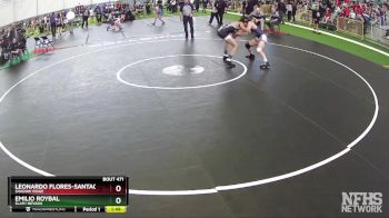 138 lbs Quarterfinal - Emilio Roybal, SLAM! NEVADA vs Leonardo Flores-Santacruz, Shadow Ridge