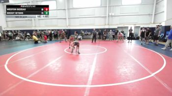 80 lbs 3rd Place - Weston Bezeau, MI vs Brody Myers, PA