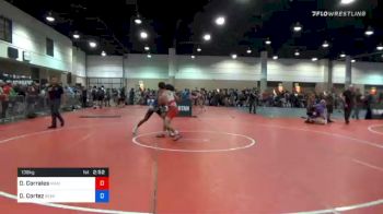 138 kg Prelims - Omar Corrales, Maximum Performance vs David Cortez, Seminole County Wrestling Club