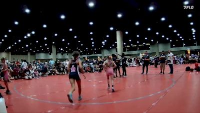 92 lbs Quarterfinals (8 Team) - Ava Westenbarger, Mat Clash Beast Mode vs Susanna Cheney, Not Plain Jane`s