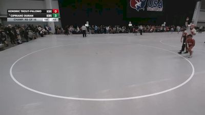 74 lbs Champ. Rd Of 16 - Kendric Trout-Palomo, Nebraska Elite Wrestling Club vs Cipriano Duran, Bear Cave Wrestling Club