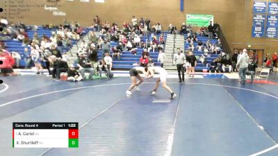 125 lbs Cons. Round 4 - Andres Curiel, West Jordan vs Xane Shurtleff, Payson Pride Wrestling