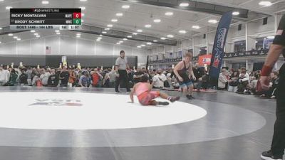 144 lbs Quarters - Brody Schmitt, MWC vs Ricky Montalvan, Maximum Performance