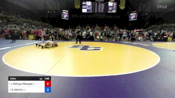 118 lbs Rnd Of 16 - Isabella Ndinga Mbappe, OH vs Stevie Joyce Martin, CA