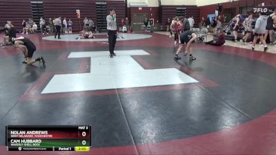 96-101 lbs 1st Place Match - Cam Hubbard, Waverly-Shell Rock vs Nolan Andrews, West Delaware, Manchester