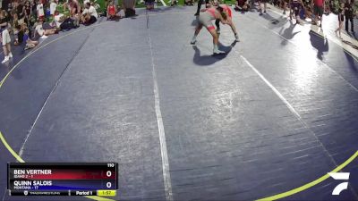 110 lbs Placement Matches (8 Team) - Ben Vertner, Idaho 2 vs Quinn Salois, Montana