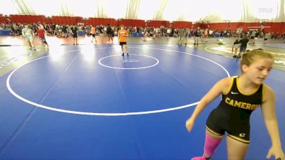 126-129 lbs Round 2 - Lexi Rank, Lena/Bonduel vs Alexia Filley, Cameron