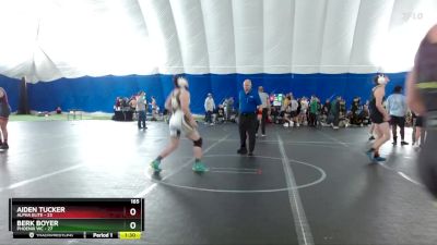 165 lbs Finals (2 Team) - Berk Boyer, Phoenix WC vs Aiden Tucker, Alpha Elite