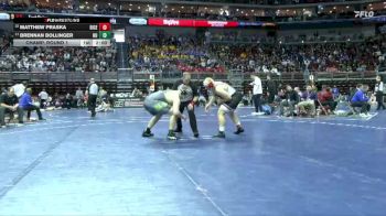1A-285 lbs Champ. Round 1 - Brennan Bollinger, North Union vs Matthew Praska, Riceville