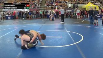 122 lbs Cons. Round 3 - Jacob Fister, Tri Valley vs Karson Jenkins, Unattached