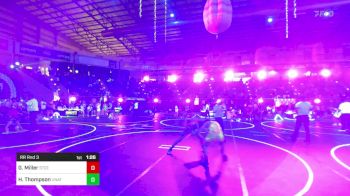 83 lbs Rr Rnd 3 - Gage Miller, Steel City Reloaded WC vs Hank Thompson, Unattached