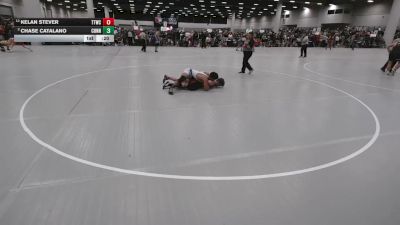 175 lbs Cons. Sub-rd Of 16 - Kelan Stever, Team Thunder Wrestling Club vs Chase Catalano, Connecticut