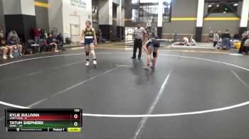 130 lbs Semis (4 Team) - Kylie Sullivan, Lady Luck vs Tatum Shepherd, BVWC