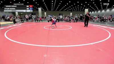 67 lbs Semis - Asher Durao, Bartlesville Wrestling Club vs Kyler Naifeh, Raw