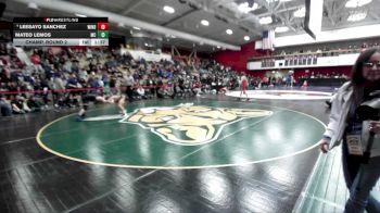 132 lbs Champ. Round 2 - Mateo Lemos, Maria Carrillo vs Leesayo Sanchez, Windsor
