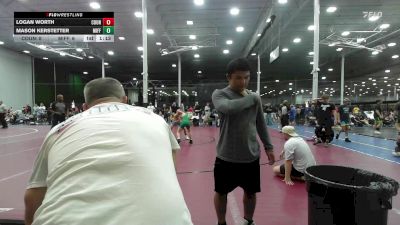 115 lbs Rr Rnd 5 - Logan Worth, Council Rock South - HSAm vs Mason Kerstetter, Mifflinburg - HSAm