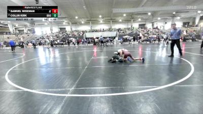 85 lbs Champ. Round 1 - Collin Kirk, Buccaneer Wrestling Club vs Samuel Wiseman, Aloca Tornadoes