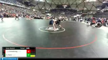 1A 182 Cons. Round 2 - Jasper Armstrong, King`s Way Christian vs Aiden Ford, Zillah