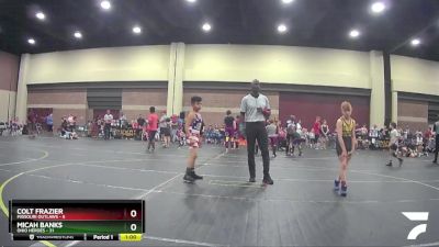 82 lbs Round 4 (6 Team) - Micah Banks, Ohio Heroes vs Colt Frazier, Missouri Outlaws